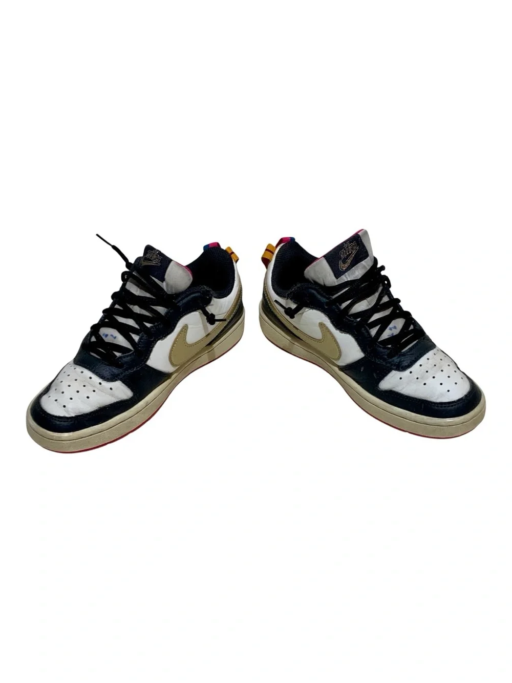 Kids Nike #DJ0040-100 Court Borough Low 2 Sneakers Size 3.5Y
